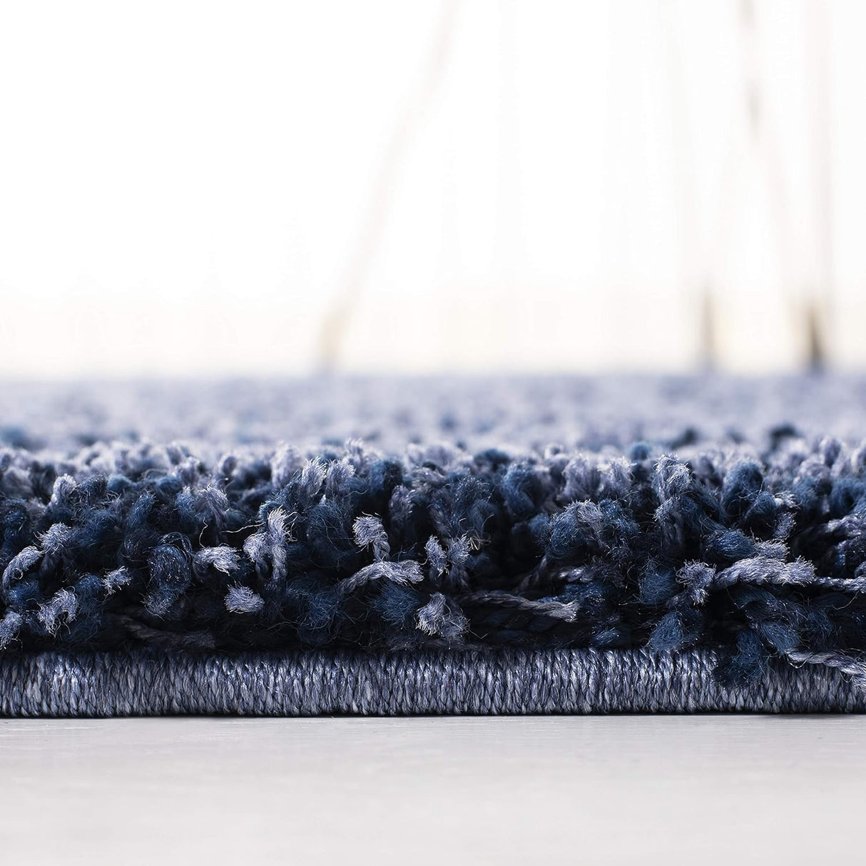 Alfombra Runner Shag 2'3 x 17, Antideslizante y Fácil Cuidado