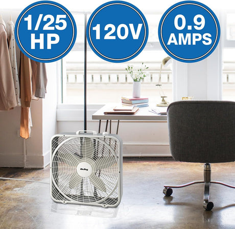 Ventilador de caja 20 3 velocidades Air King modelo 9723