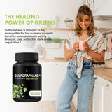 Suplemento de Sulforafano con Extracto de Brócoli y Moringa