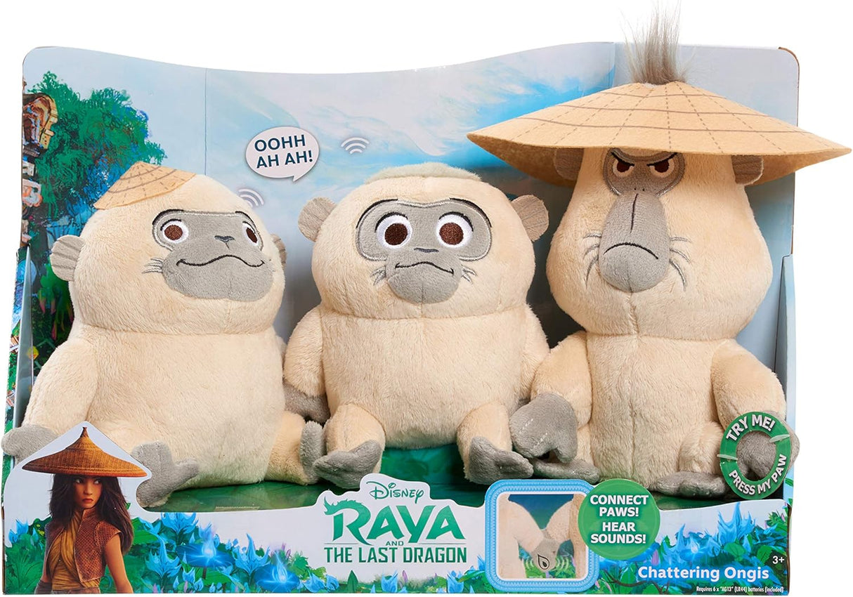 Juego de Peluches de Disney's Raya monos