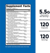 Suplemento Complejo de Hongos, 10 Variedades, No-GMO y Sin Gluten