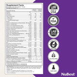 Proteína en Polvo para Niños NuBest - Probioticos y Vitaminas