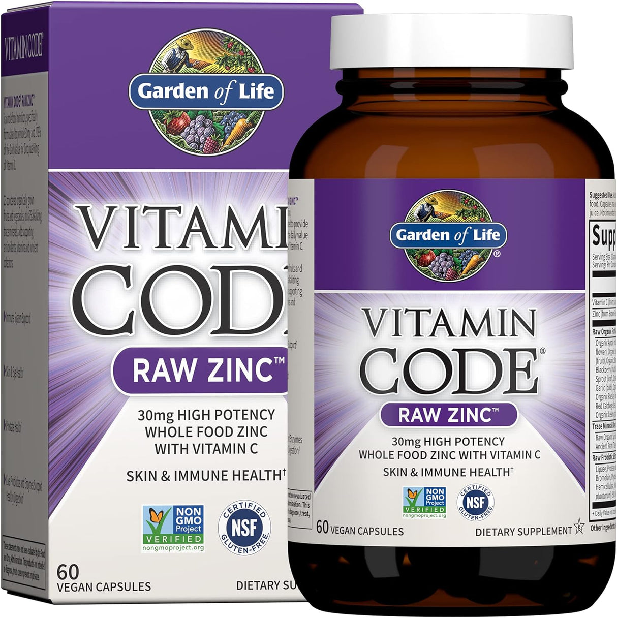 Suplementos Alimenticios de zinc vegano