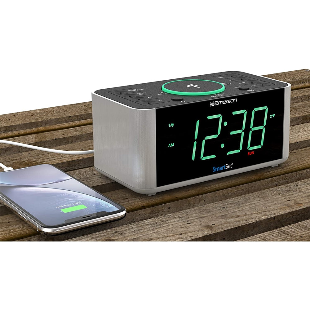 Relojes Despertadores y cargador inalámbrico QI