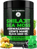 Gomitas de Shilajit Orgánico con Alga Sea - Inmunidad