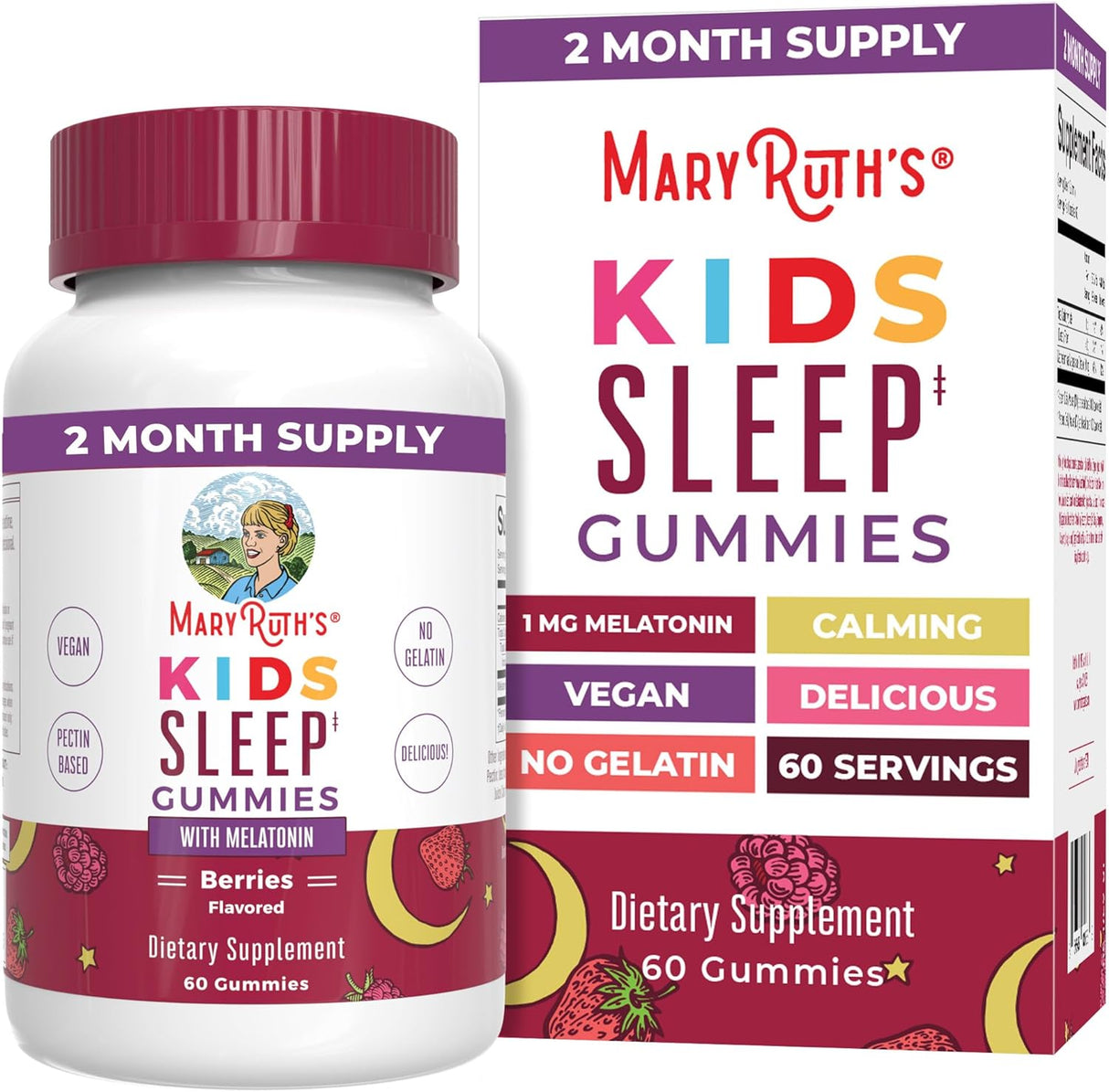 Relaxation & Sleep  Gummies Kids Gluten Free 60 Count