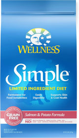 Comida seca para perro con ingredientes seleccionados Wellness