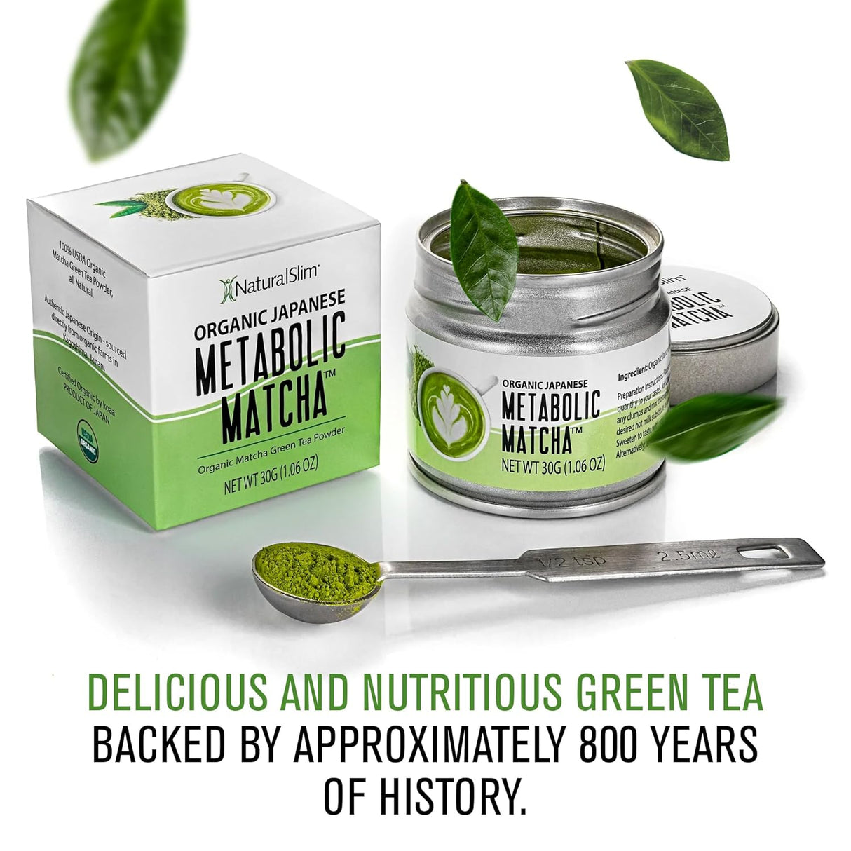 Polvo de Matcha Orgánico Japonés - Antioxidante y Energizante