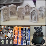 Moldes de Sidosir para Chocolates y Jabones, 2 piezas Halloween