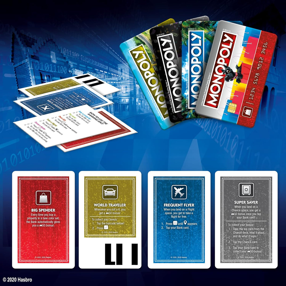Monopoly Super Electronic Banking - Hasbro - Juego sin efectivo