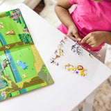 Juego de Stickers Reutilizables Safari, Melissa & Doug, 42 Piezas