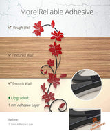 Murales 3D de Ratan, decorativos, 70x22 pulgadas, Originalidad