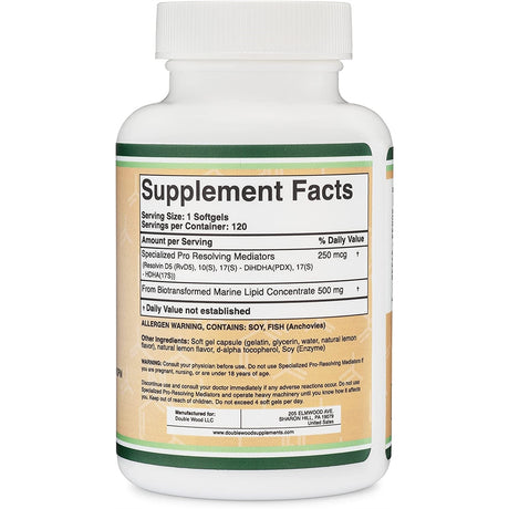 Suplemento SPM Max  120 cápsulas blandas 500 mg