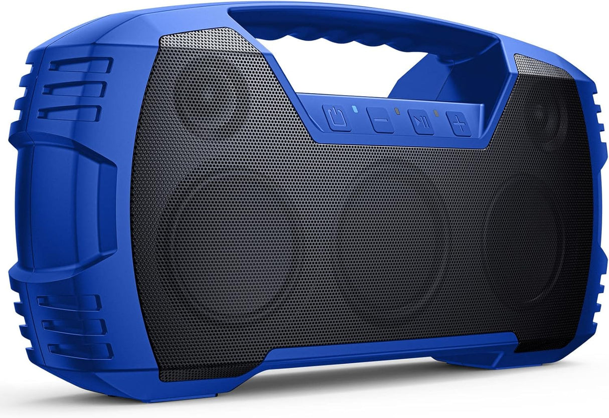 Altavoz Bluetooth IPX7 impermeable de 40W, estéreo potente