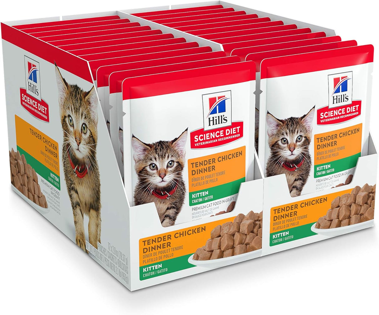 Alimento Comida húmeda para gatos receta de pollo