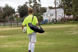 Porteria de futbol portatil, plegable, con red y bolso