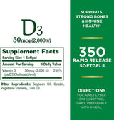 Suplementos Alimenticios  Vitamina D apoyo inmunológico