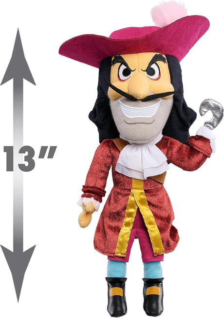 Muñeco de peluche Capitán Hook, Just Play, 33 cm, exclusivo Amazon