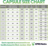 Cápsulas Vacías Gelatinosas 00 XPRS Nutra - 500 Unidades