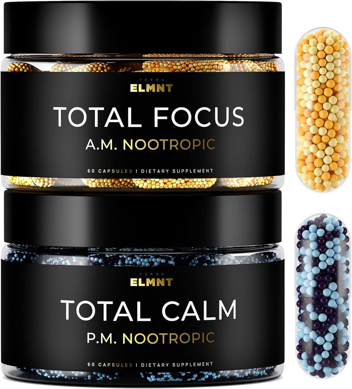Suplementos  AMPM Nootropic Stack: Focus + Calm, Memory