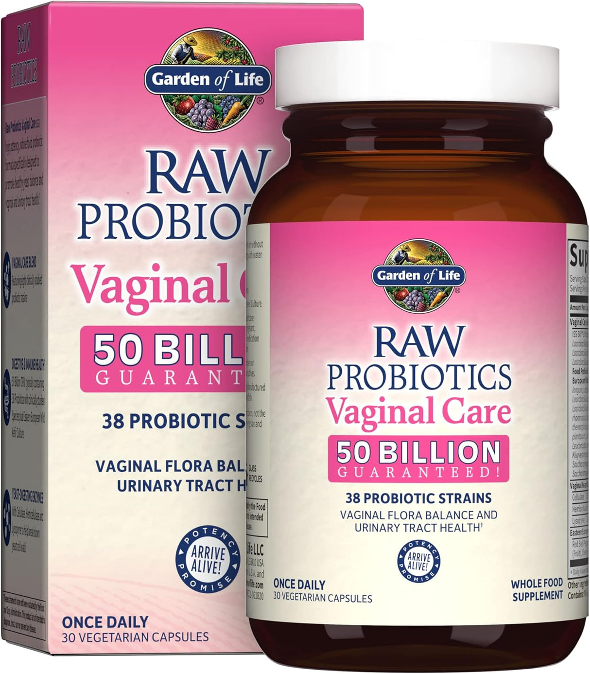 Suplementos  Garden of Life probiotico para mujeres