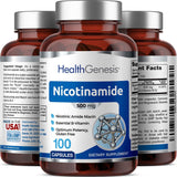 Suplemento B-3 Nicotinamida 500 mg 100 cápsulas  Amide