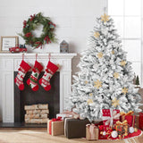 Árbol de Navidad Artificial SUNCROWN 6ft Premium con 1000 ramas