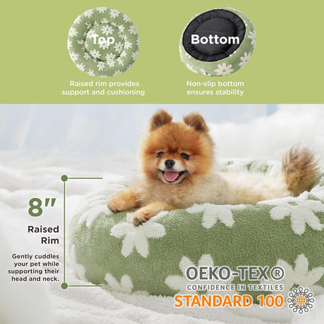 Cama para perros pequeños y parte inferior antideslizante