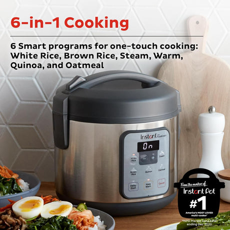 Arrocera Instant Pot Zest 8 tazas, cocina arroz y granos