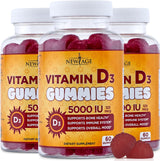 Vitamina D3 125 mcg Salud Ósea Sin Gelatina