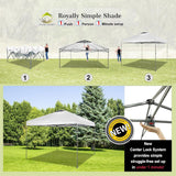 Carpa CROWN SHADES 10x10 para Playa con Bolsa y Accesorios