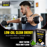 Tiras Energéticas 40 mg Cafeína - Suplemento Energía 30 Pk