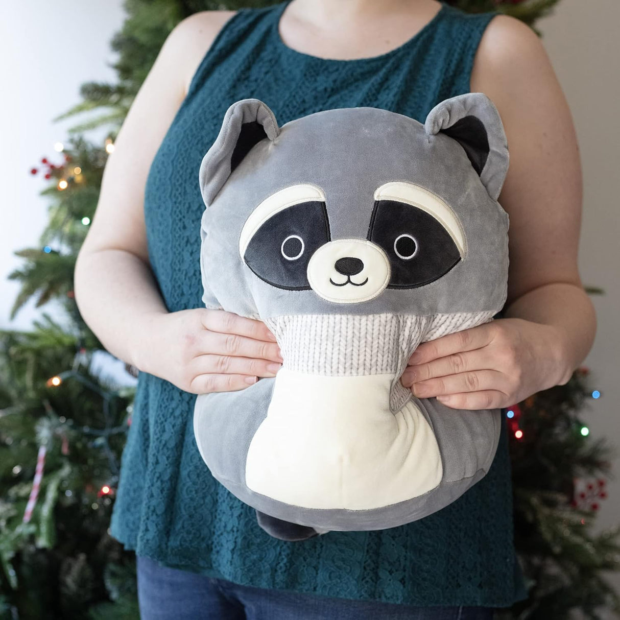 Peluches Squishmallow Rocky The Raccoon de 12 pulgadas
