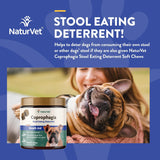 Vitaminas ayuda al masticado blando de Naturvet para perros