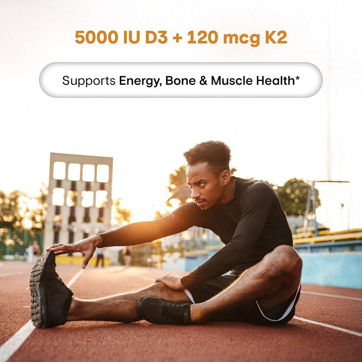 Sandhu Vitamina D3 K2 Magnesio 5000 IU 120 Cápsulas