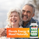Capsulas Orgánicas de Maca para Mujeres y Hombres Peruvian Naturals