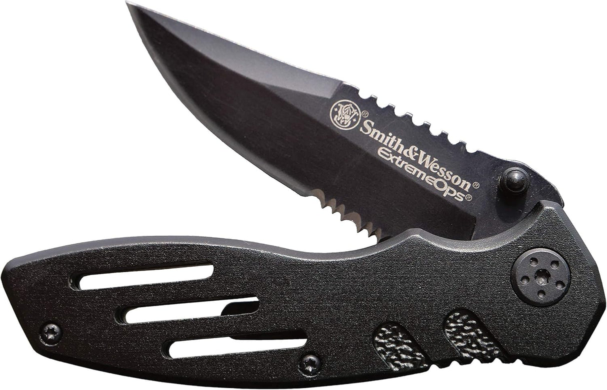 Cuchillo plegable Extreme Ops de alta resistencia