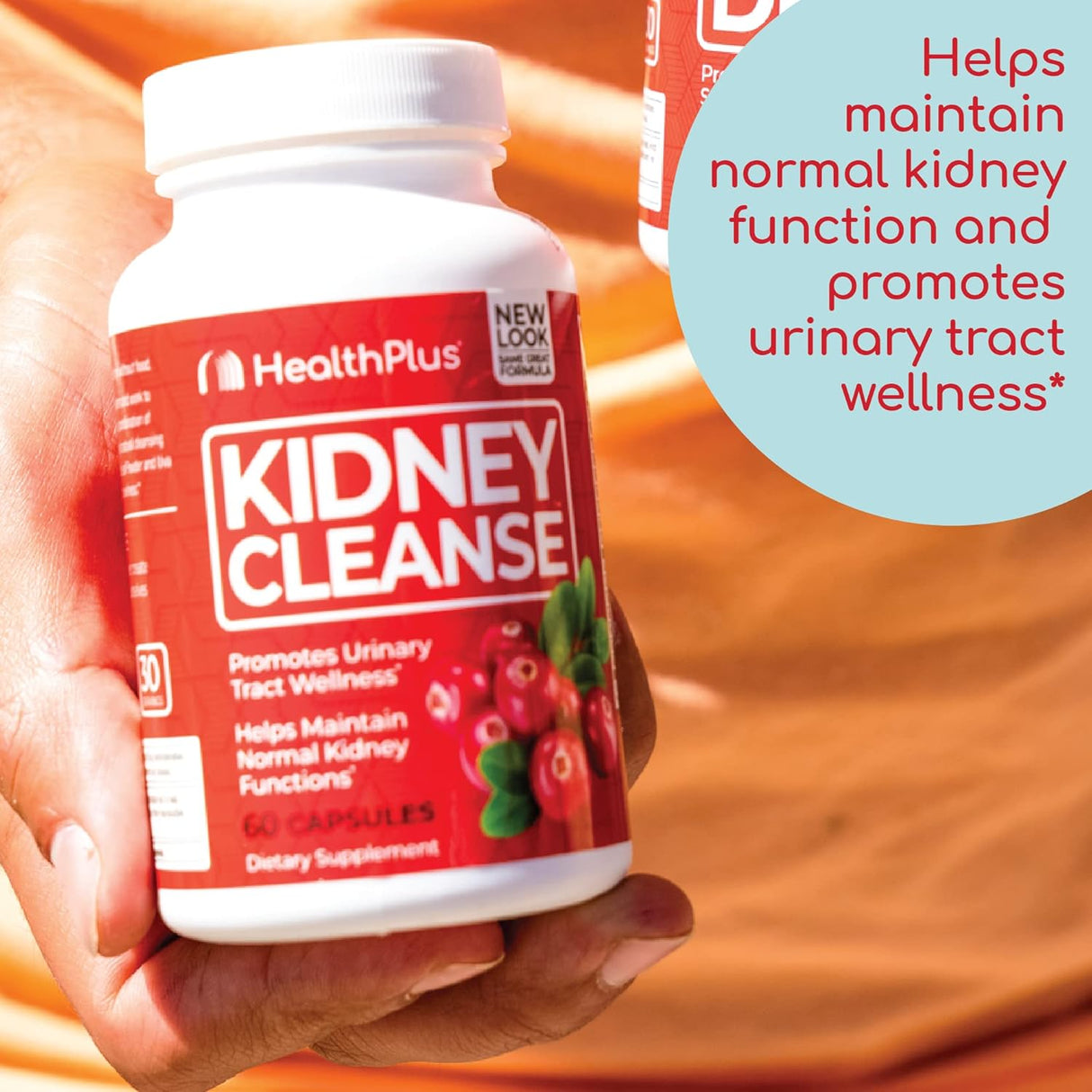 Health Plus Limpieza de riñón 60 cápsulas 30 porciones