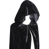 Disfraces capa de terciopelo con capucha talla M