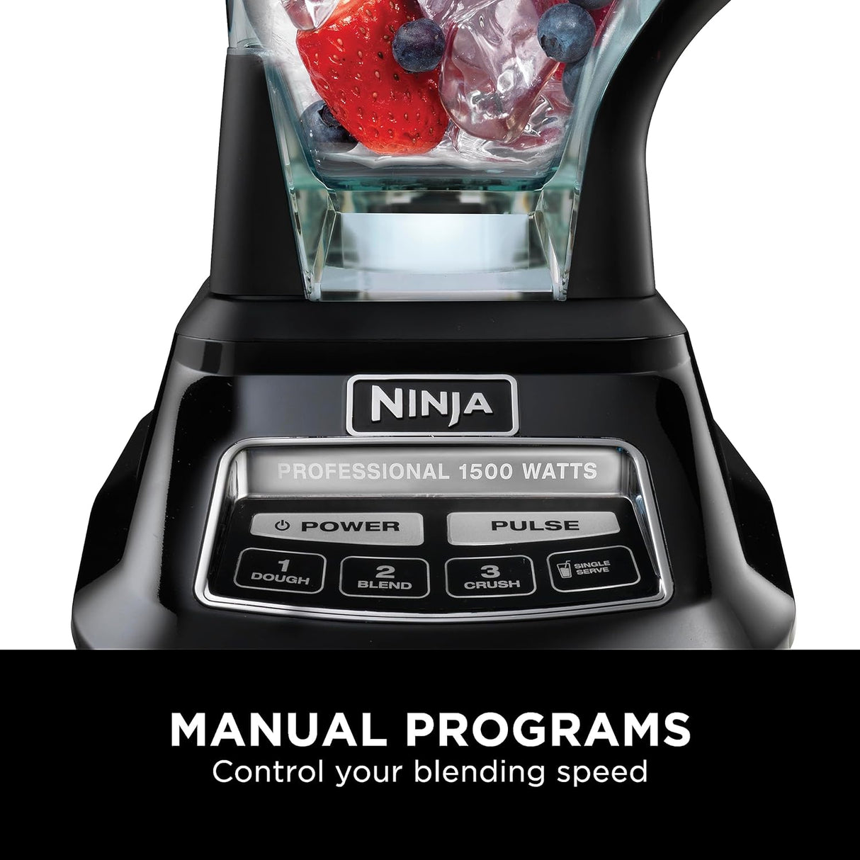 Procesador de 64 oz 4 Funciones para Batidos Ninja  (2) Tapa