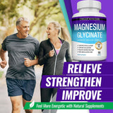 Magnesio Glicinato 525mg - Suplemento de Alta Absorción Vegan