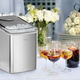 Máquina de Hielo Silonn, 9 Cubos en 6 Min, Autolimpiante