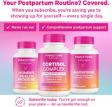 Magnesio con Vitamina D Pink Stork para Mujeres 60 caps