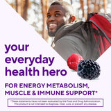 Vitamín Gummy para Hombres Vitafusion, Multivitamínico 120u