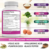 Suplemento Collagen Pills NEW AGE - Vitamina DHT 90 cápsulas