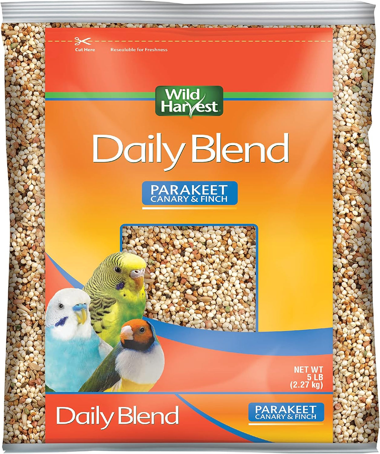 Wild Harvest P-A1907 Wh Mezcla diaria Perico alimento