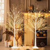Árbol de Navidad LED TW SHINE 6 FT Pre-iluminado 144 luces