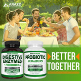 Suplemento Enzimas digestivas con probióticos  Acidophilus