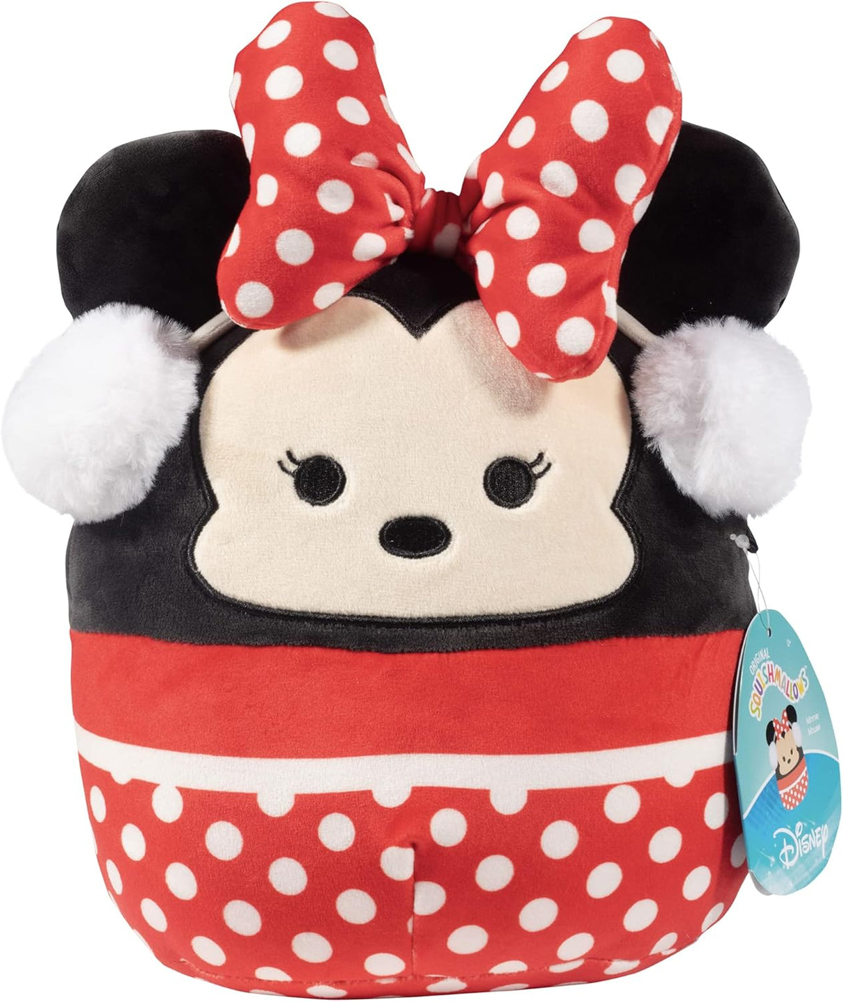 Peluches  Squishmallow de Navidad de Minnie Mouse Disney 10