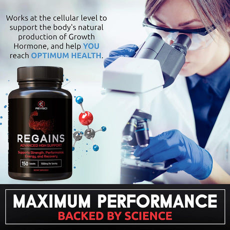 Suplementos para hombres y mujeres Impulso natural de GH
